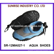 SR-12MA027 Enfant chaussures de plage pour l&#39;eau chaussures aqua chaussures d&#39;eau chaussures de surf chaussures antidérapantes